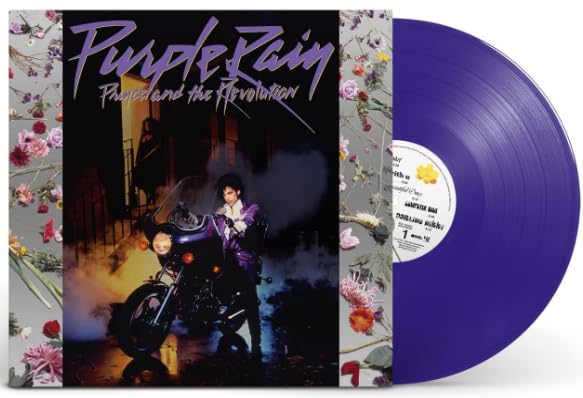 Pochette de l'album Purple Rain de Prince, 1984